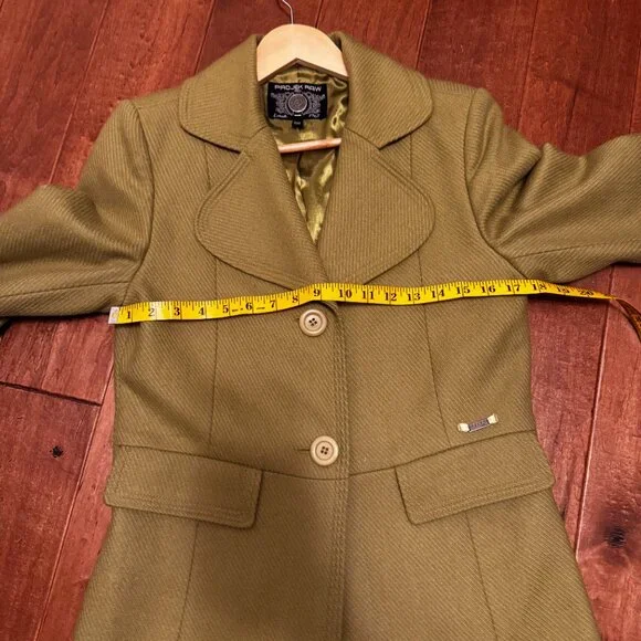 Projek Raw Green Wool Overcoat | Size Medium | EUC - Picture 7 of 8